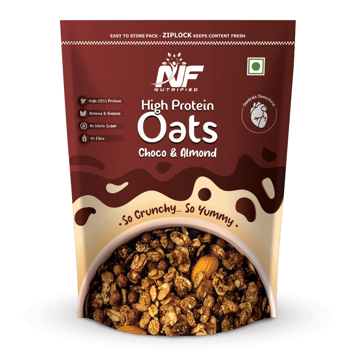 Nutrified High Protein Oats - Chocolate