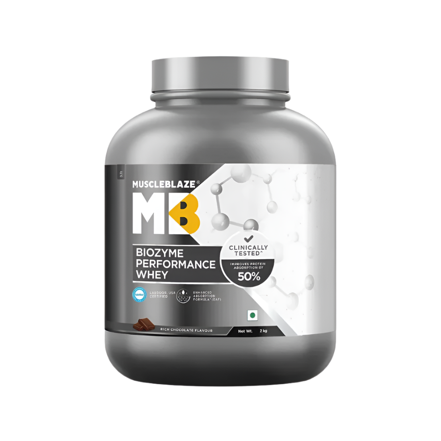 MuscleBlaze Biozyme Performance Whey Protein