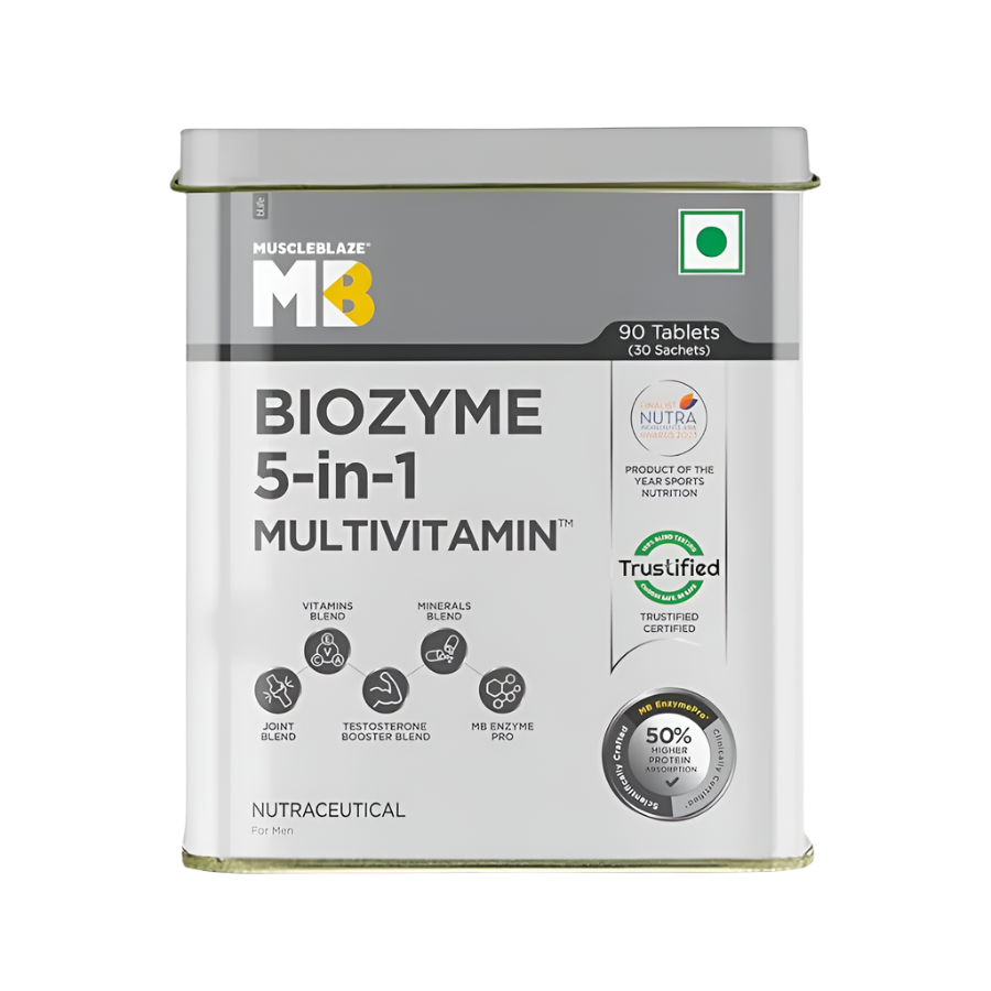MuscleBlaze Biozyme 5 In 1 Multivitamin